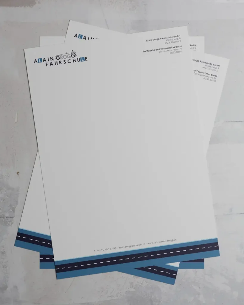 Briefpapier Design - Marketing-360°