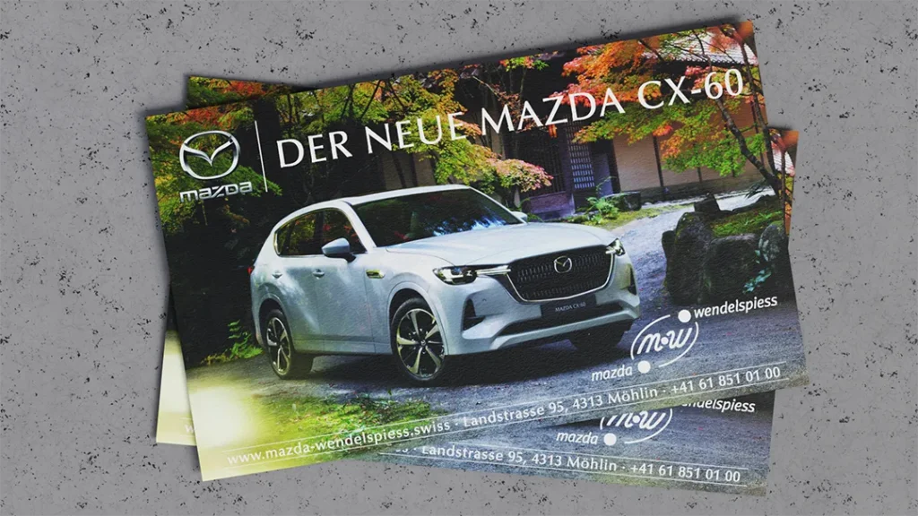Mazda Flyer Design