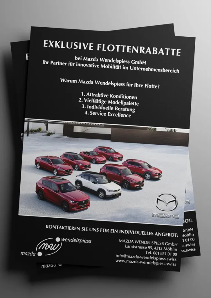 Mazda Flyer Design