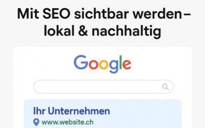 Mit SEO sichtbar werden – lokal & nachhaltig🔍