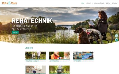 🚀 Reha-Huus GmbH strahlt in neuem digitalen Glanz!
